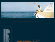 Tablet Screenshot of luxuryy.com